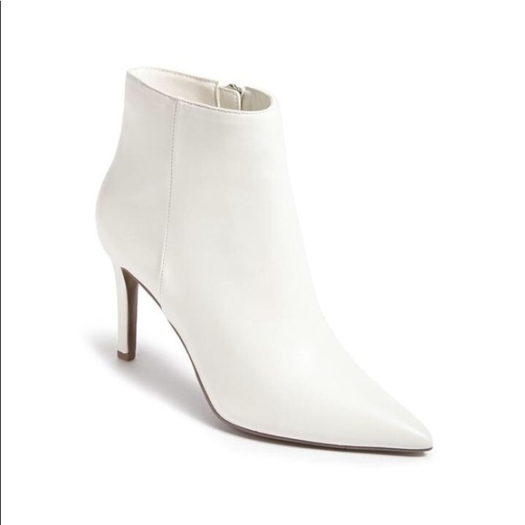 white ankle boots forever 21